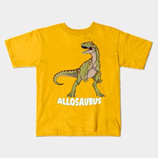 Allosaurus Dinosaur Design Kids T-Shirt